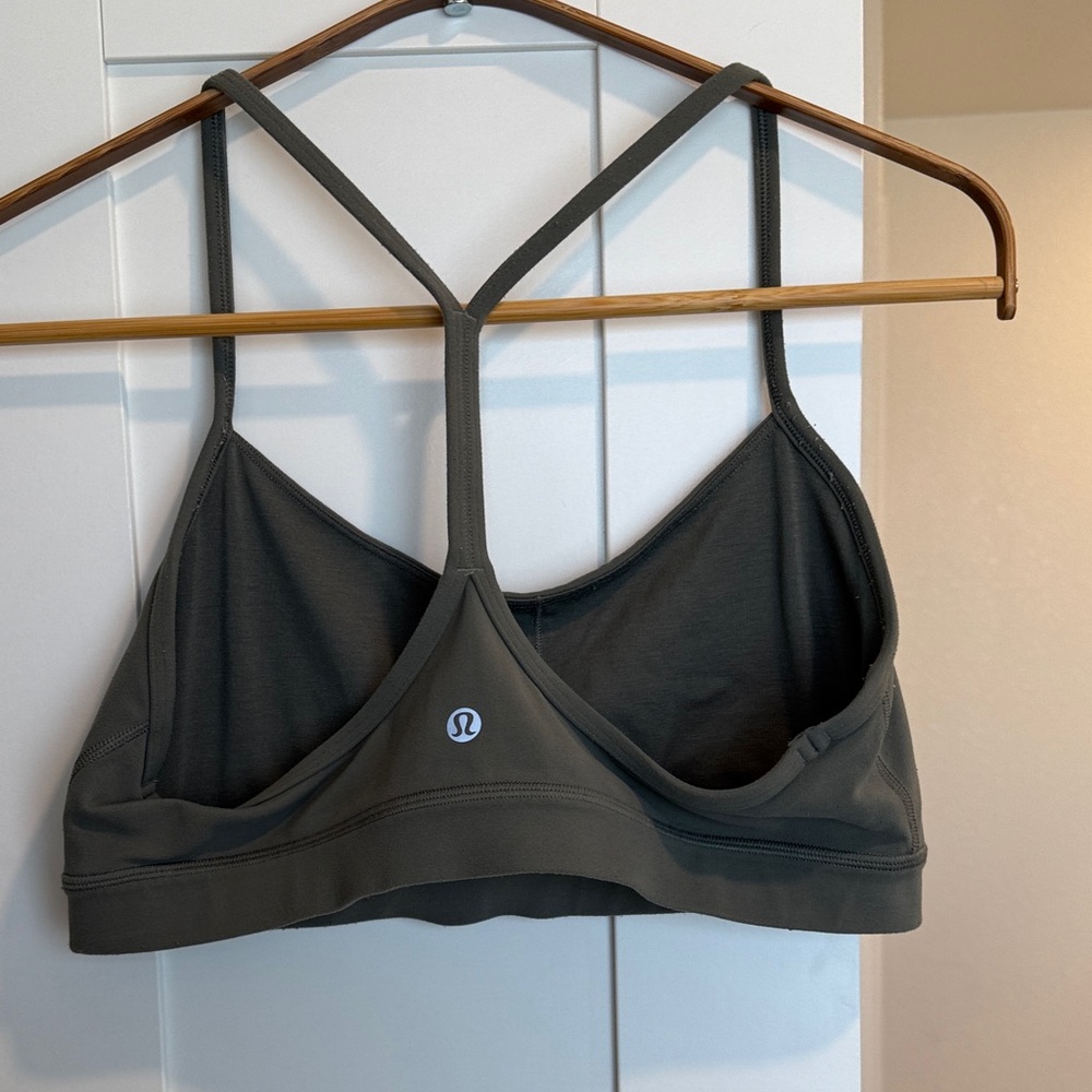 lululemon athletica green Sports Bra